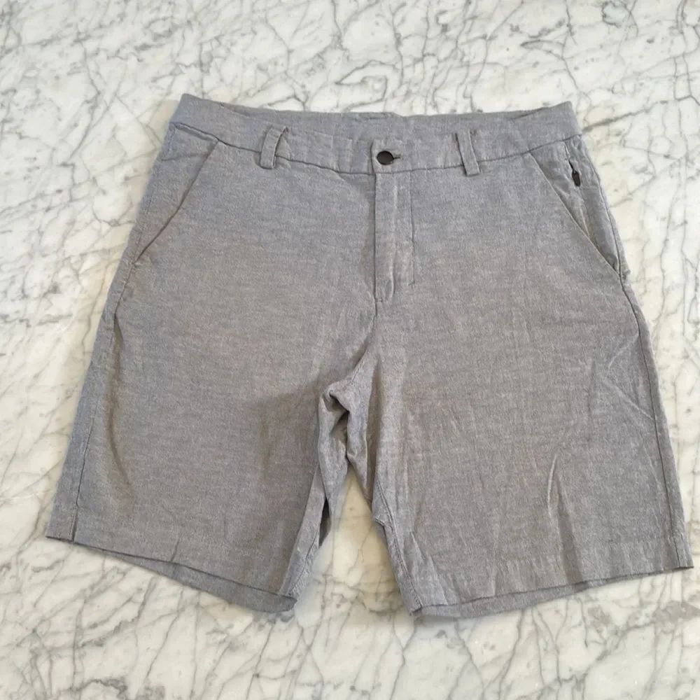 Lululemon Shorts Mens Sz 31 Commission Classic Gray